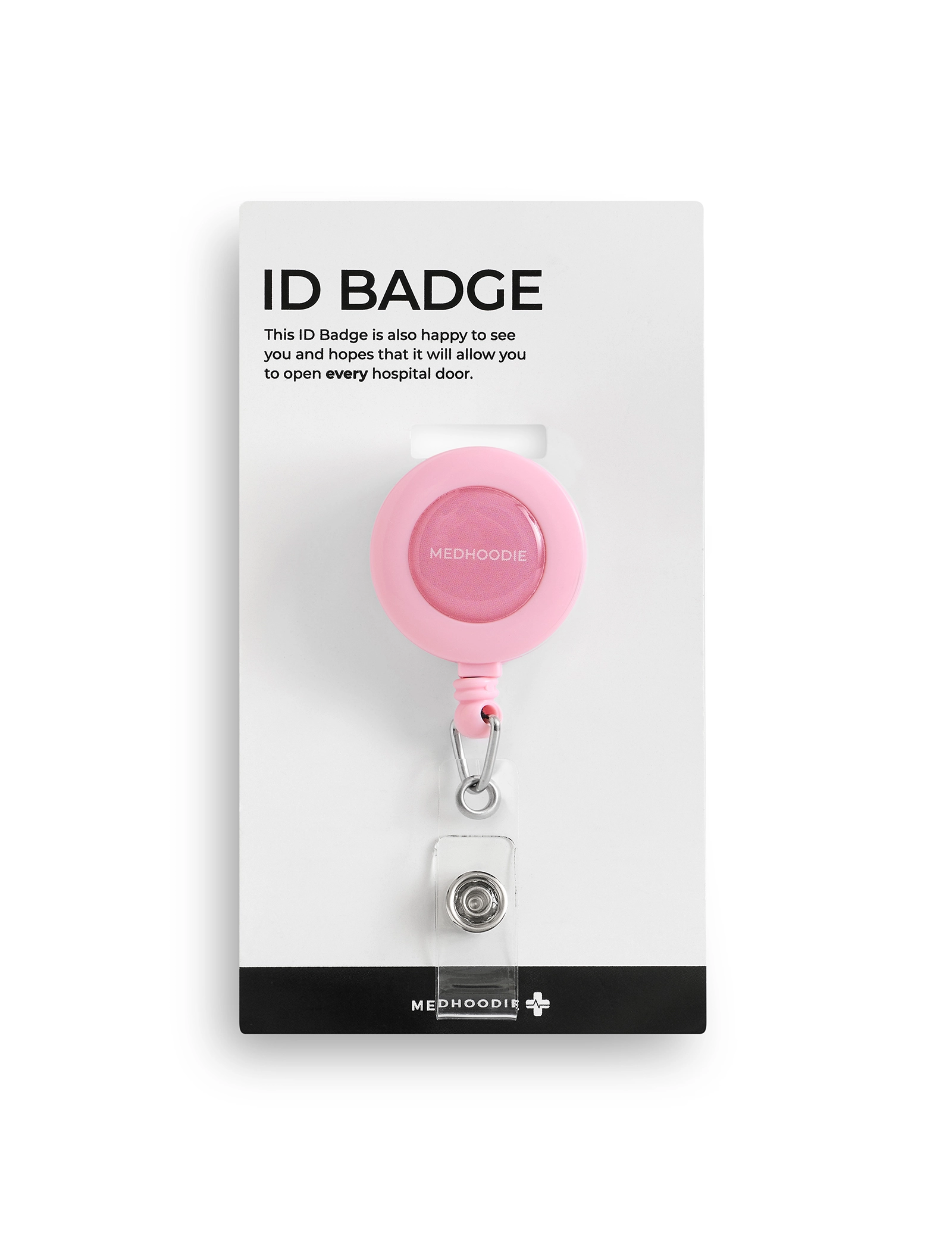 ID Badge Holder - BLUSH PINK
