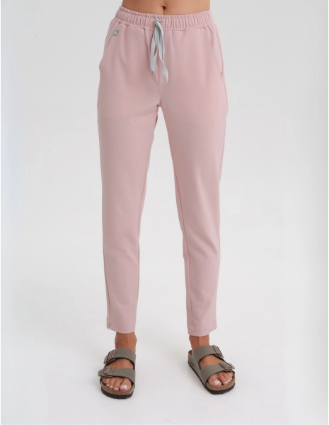 Pantaloni pentru femei Basic - DUSTY ROSE