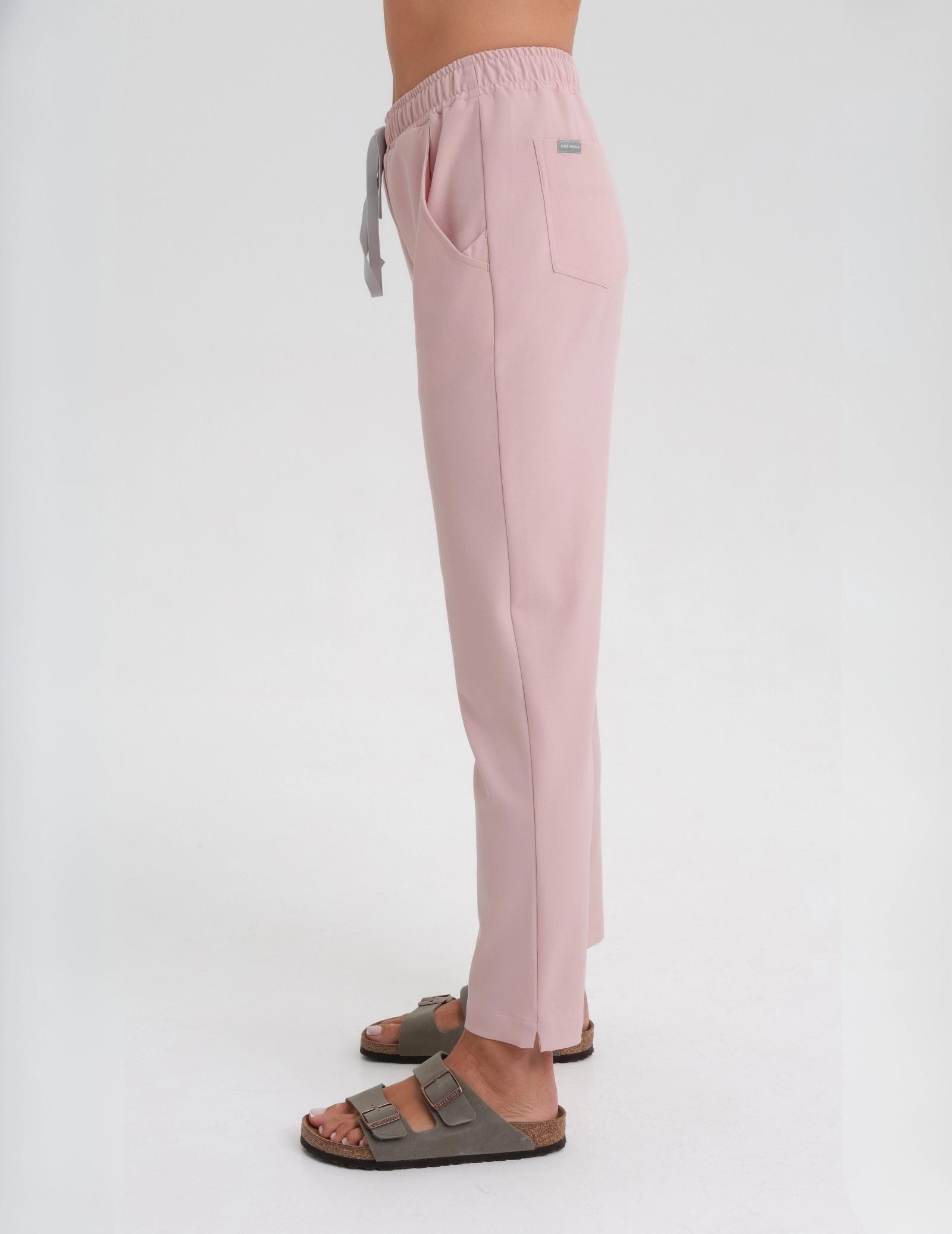 Pantaloni pentru femei Basic - DUSTY ROSE