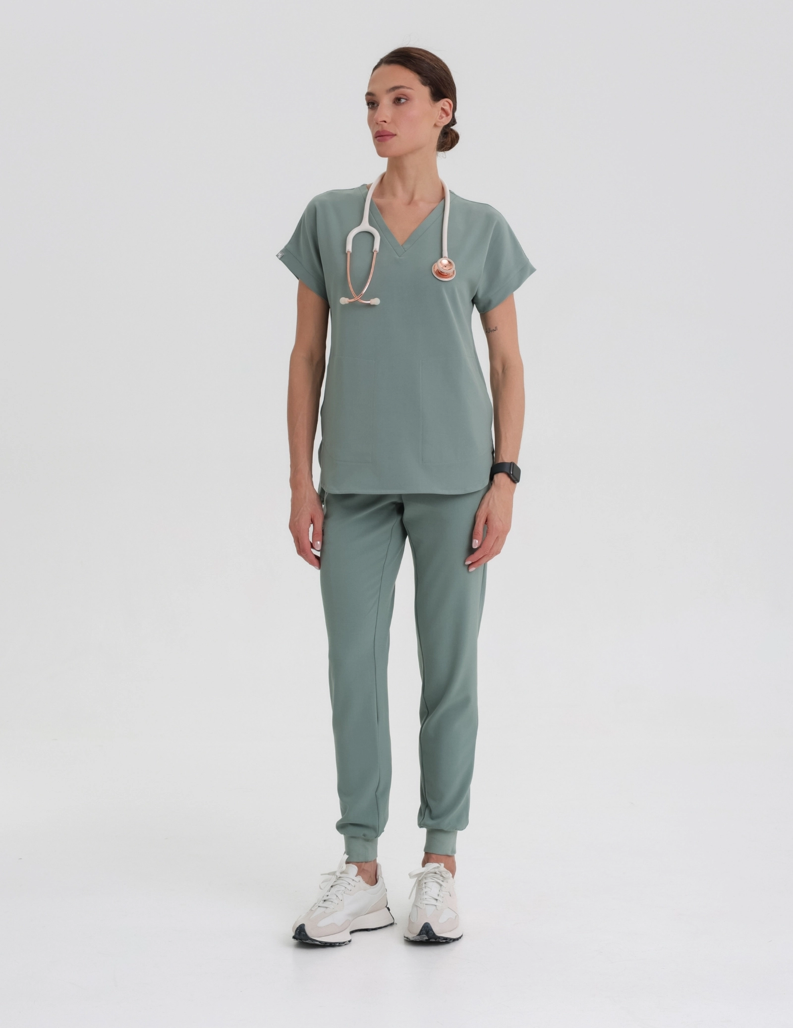 Kendall Medical Sweatshirt - VERDE PUTERNIC