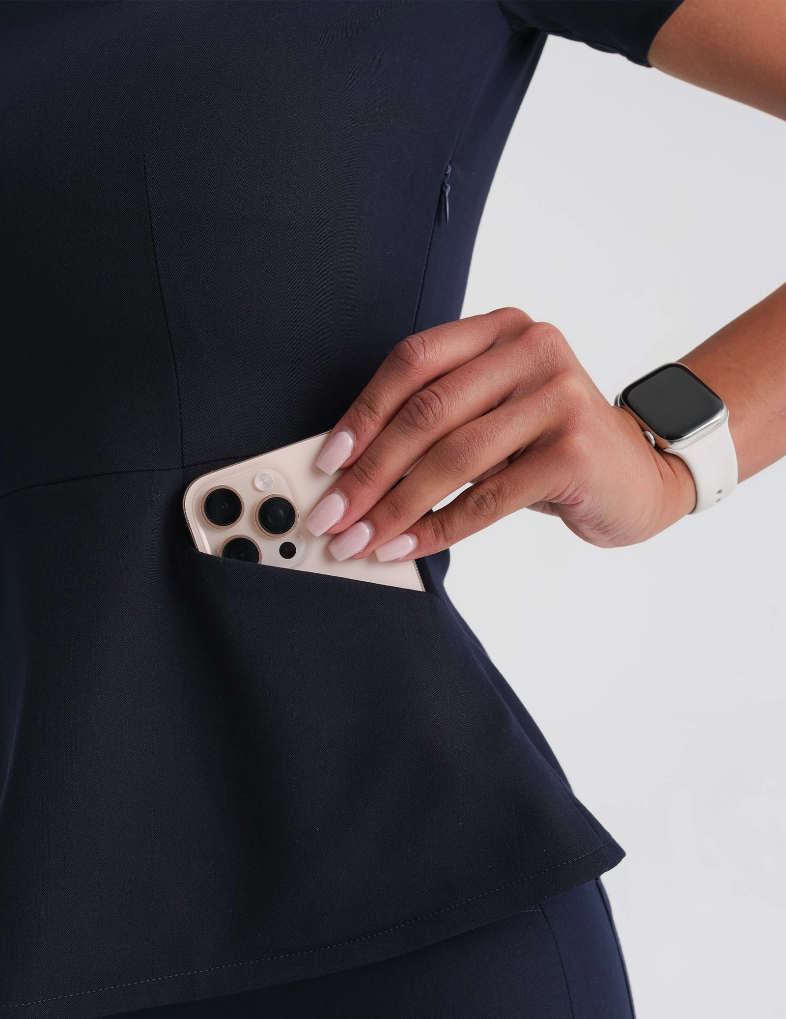 Bluză Medicală Kori - DARK NAVY