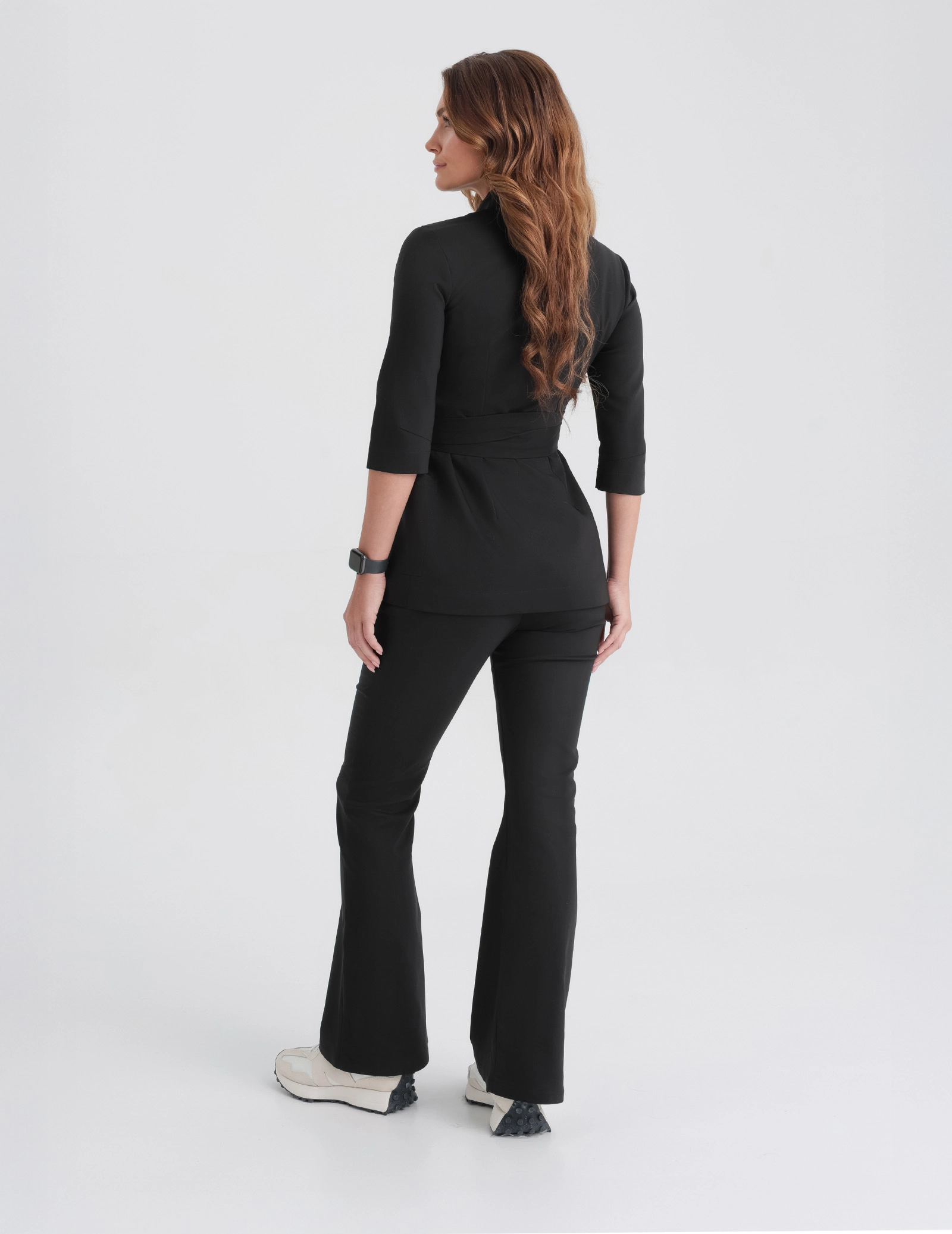 Tunică Medicală Zoya - TRUE BLACK