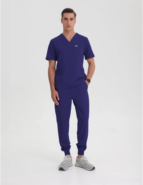 Pantaloni Medicali Barbati Jogger - DUSK