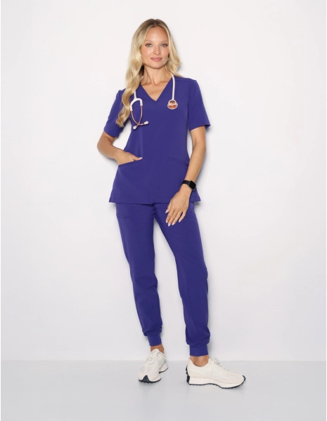 Pantaloni Medicali Dama Jogger - DUSK