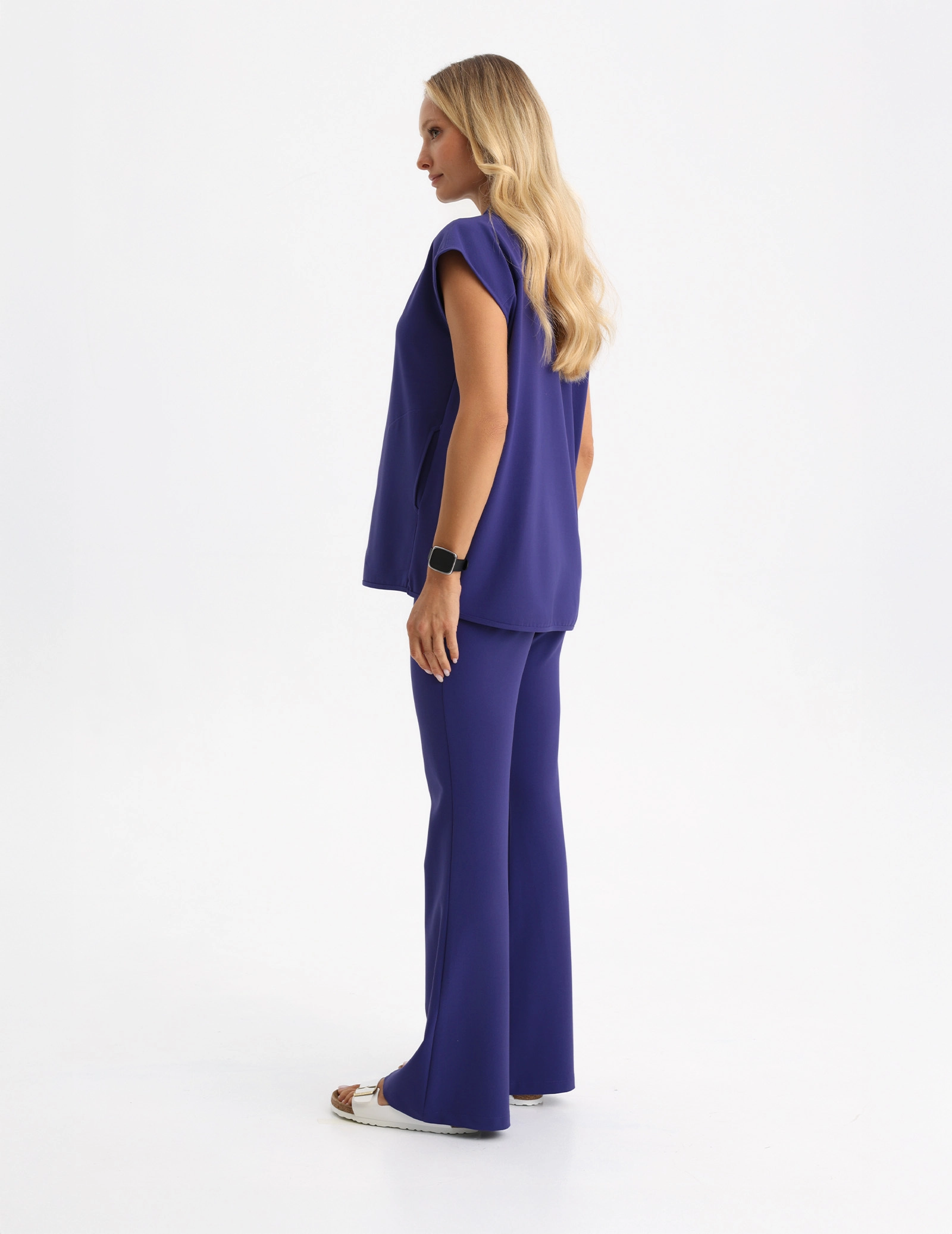 Pantaloni Medicali Dama Flare - DUSK