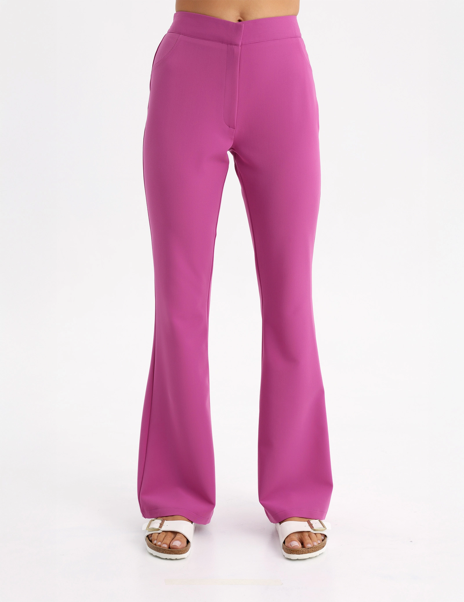 Pantaloni Medicali Dama Flare - ELECTRIC PINK