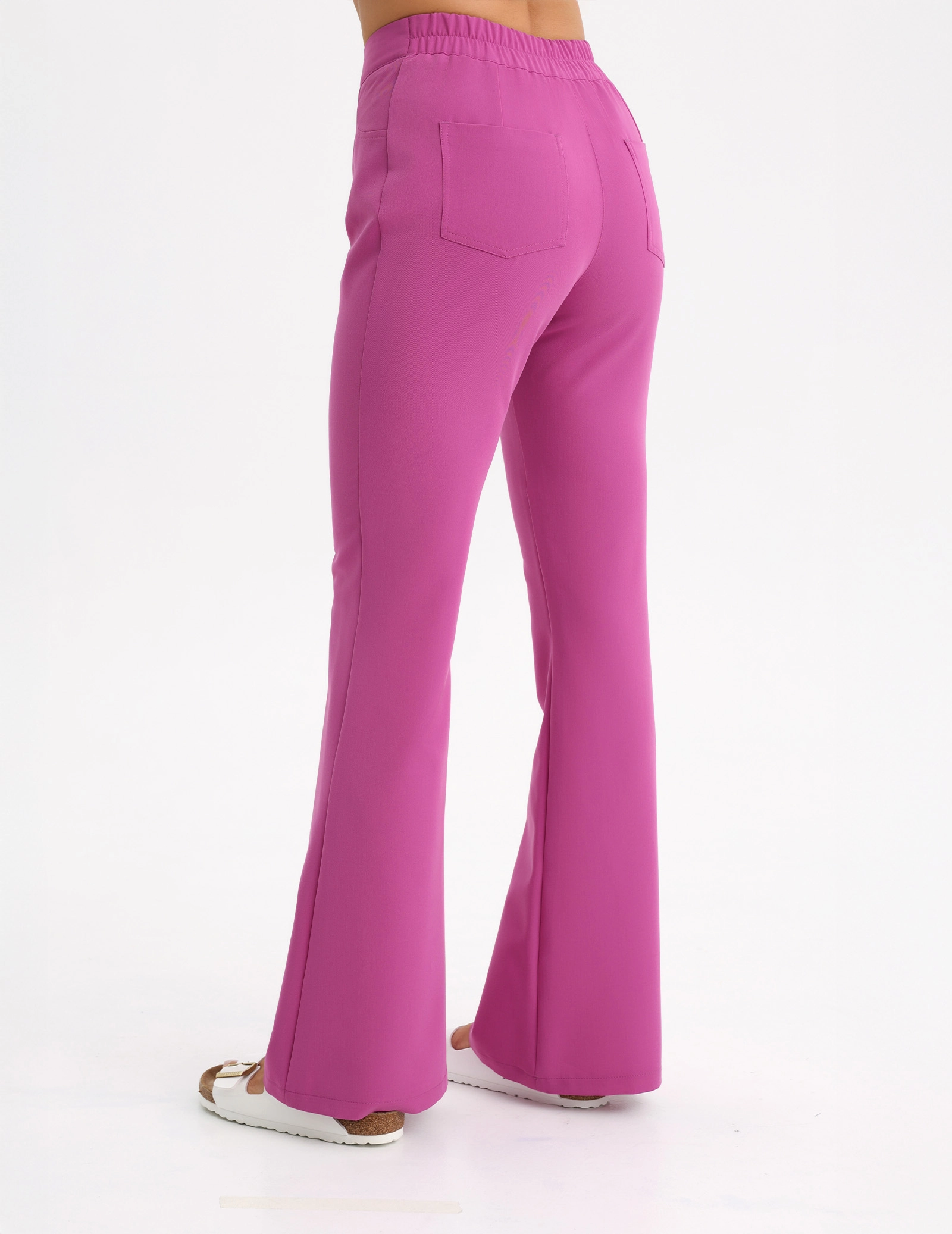 Pantaloni Medicali Dama Flare - ELECTRIC PINK