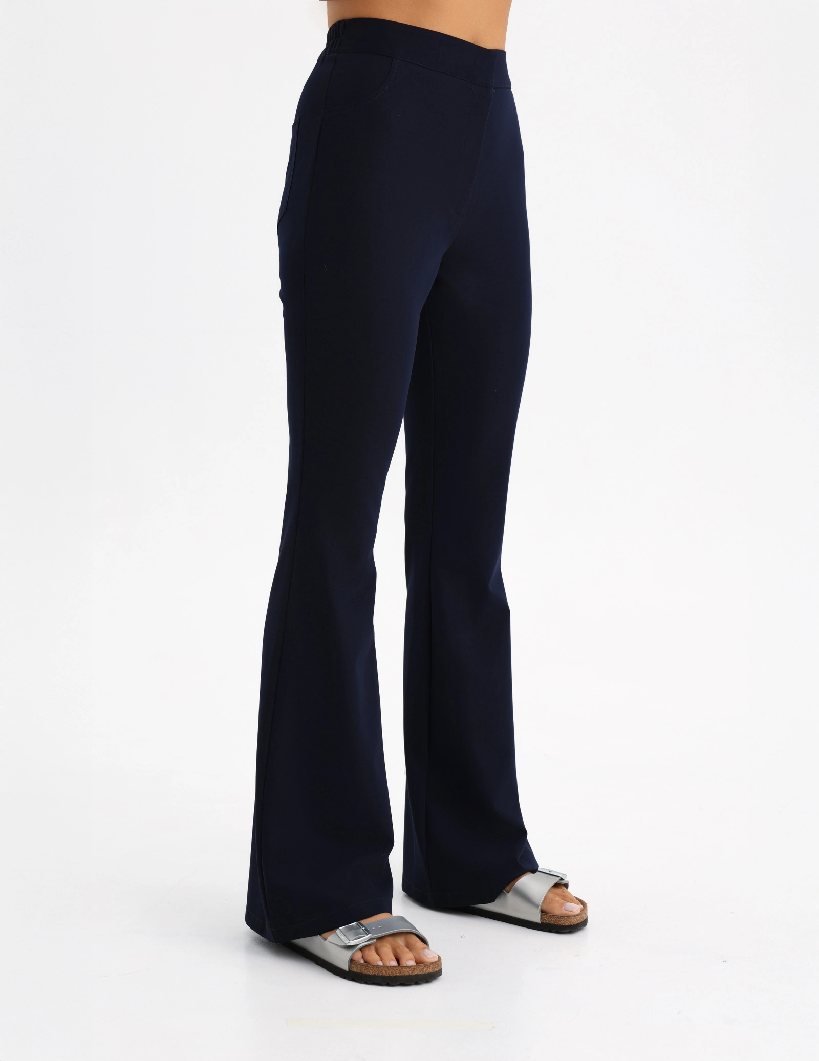 Pantaloni Medicali Dama Flare - DARK NAVY