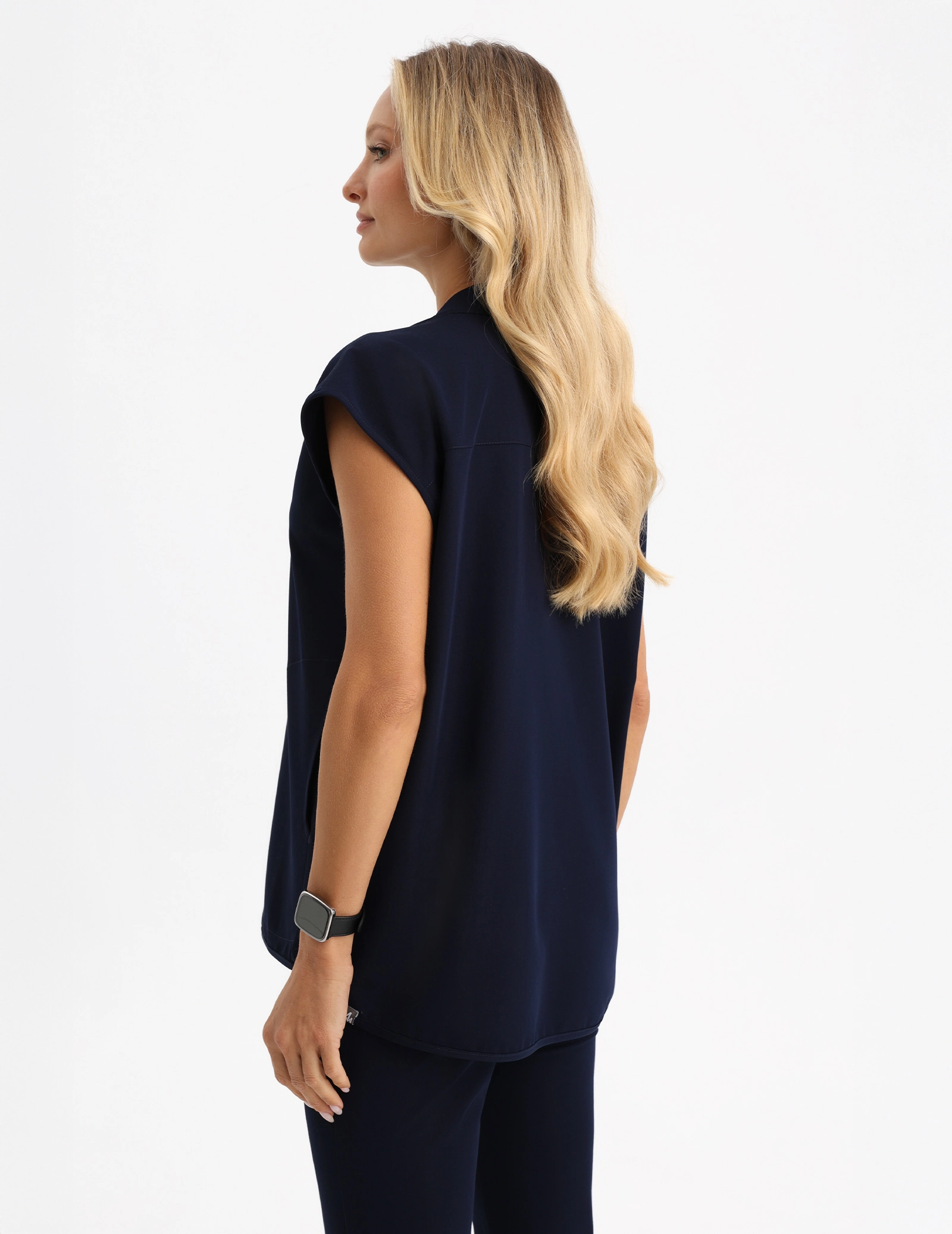 Bluză Medicală Khloe - DARK NAVY