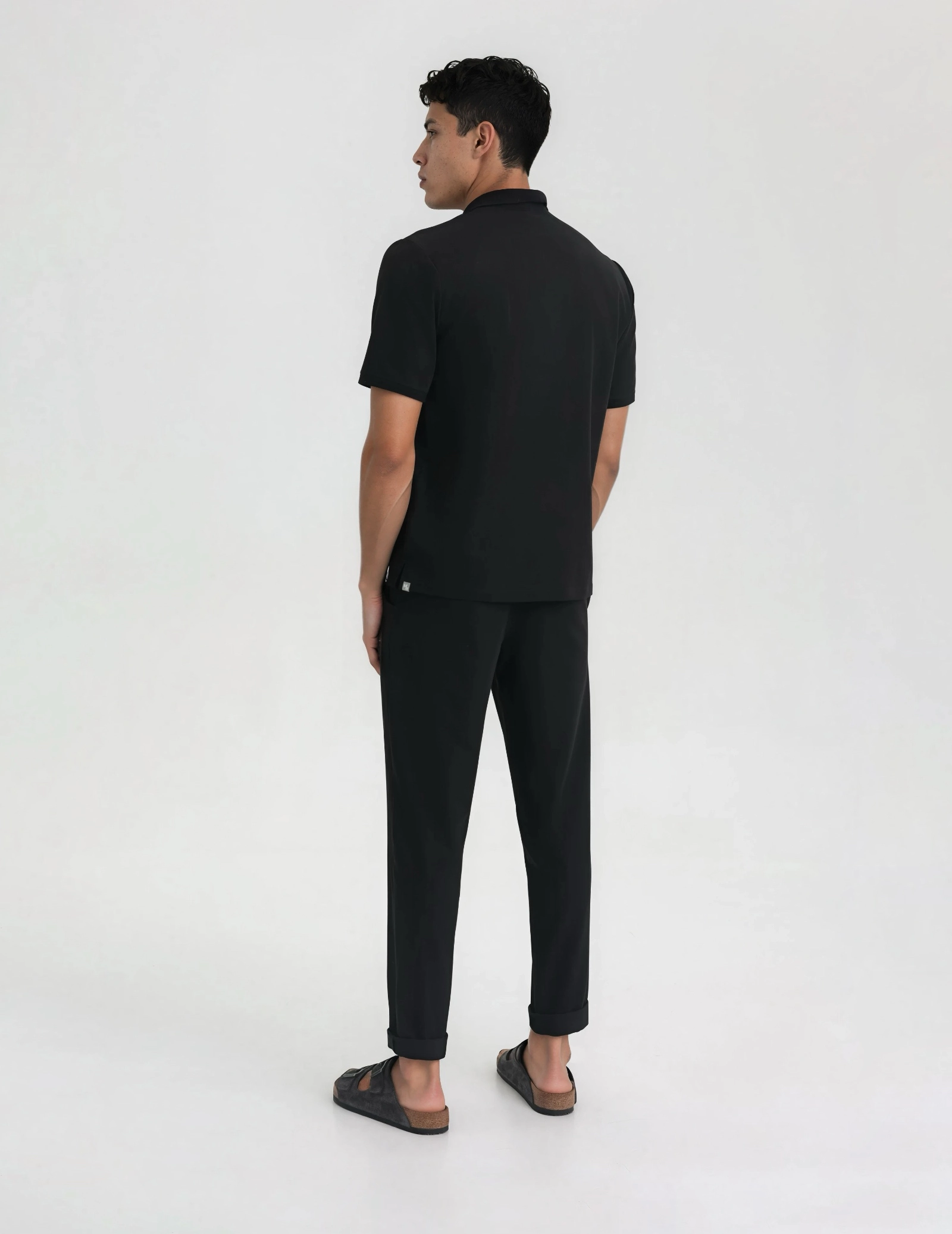 Pantaloni Medicali Barbati Chinosy - BLACK