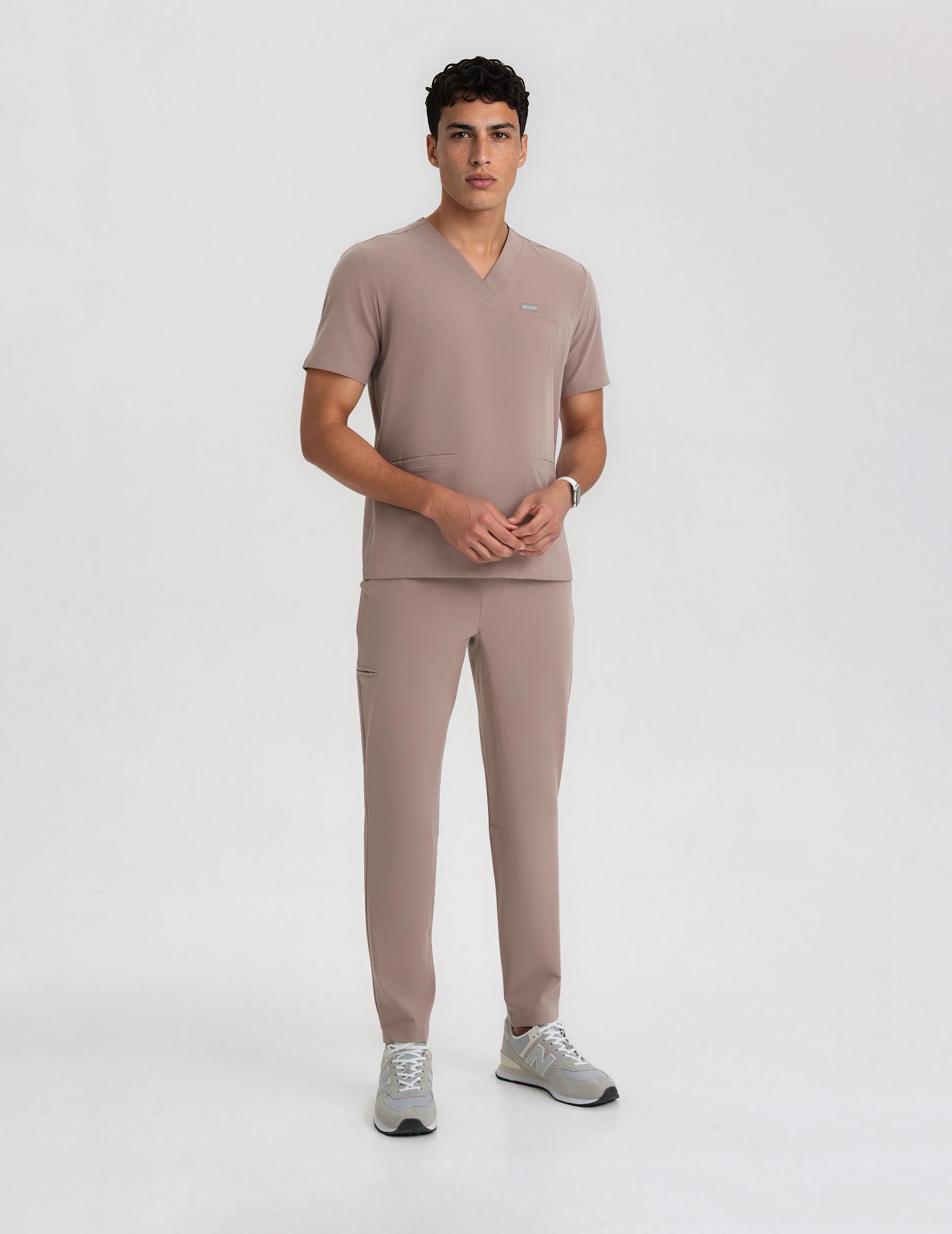 Pantaloni basic pentru bărbați - BEIGE