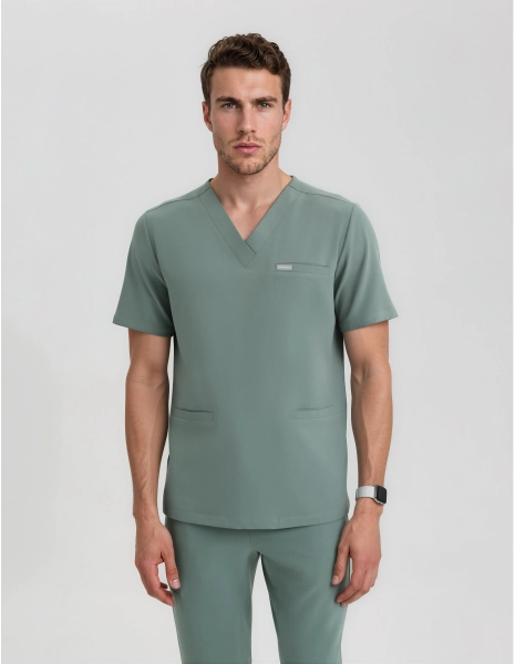 Tricou medical Birbal - VERDE PUTERNIC
