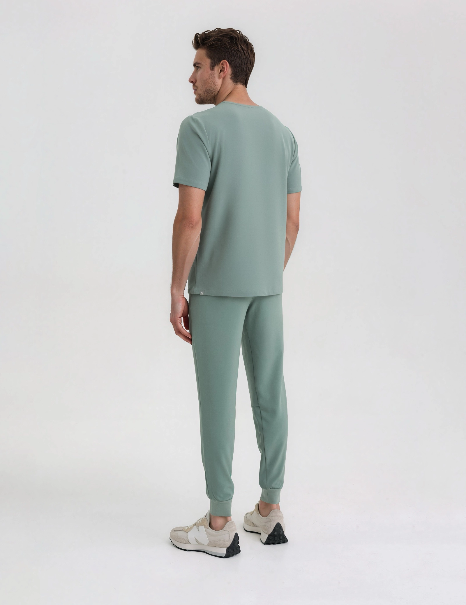 Pantaloni Joggers pentru bărbați - DUSTY GREEN