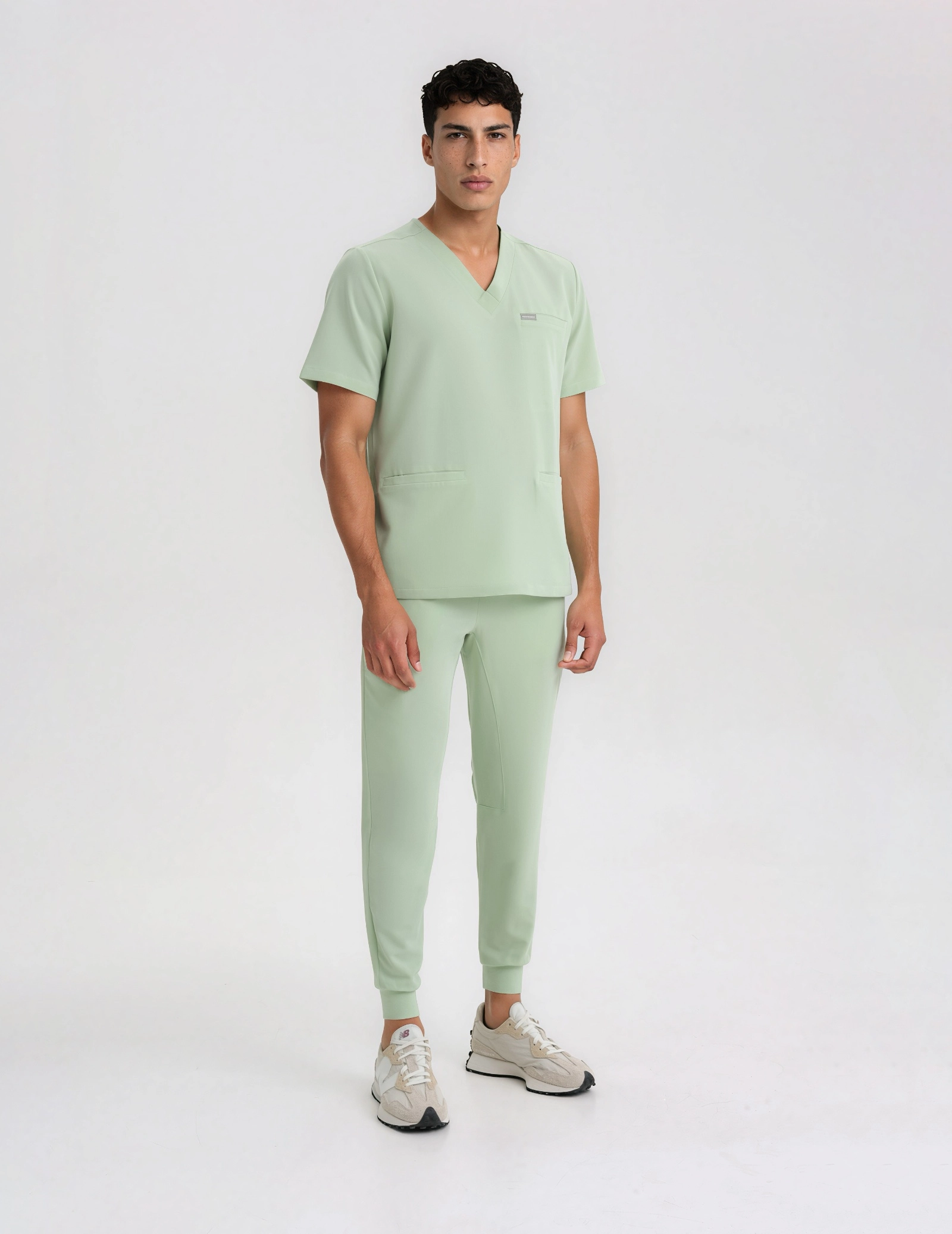 Pantaloni Joggers pentru bărbați - MATCHA LATTE