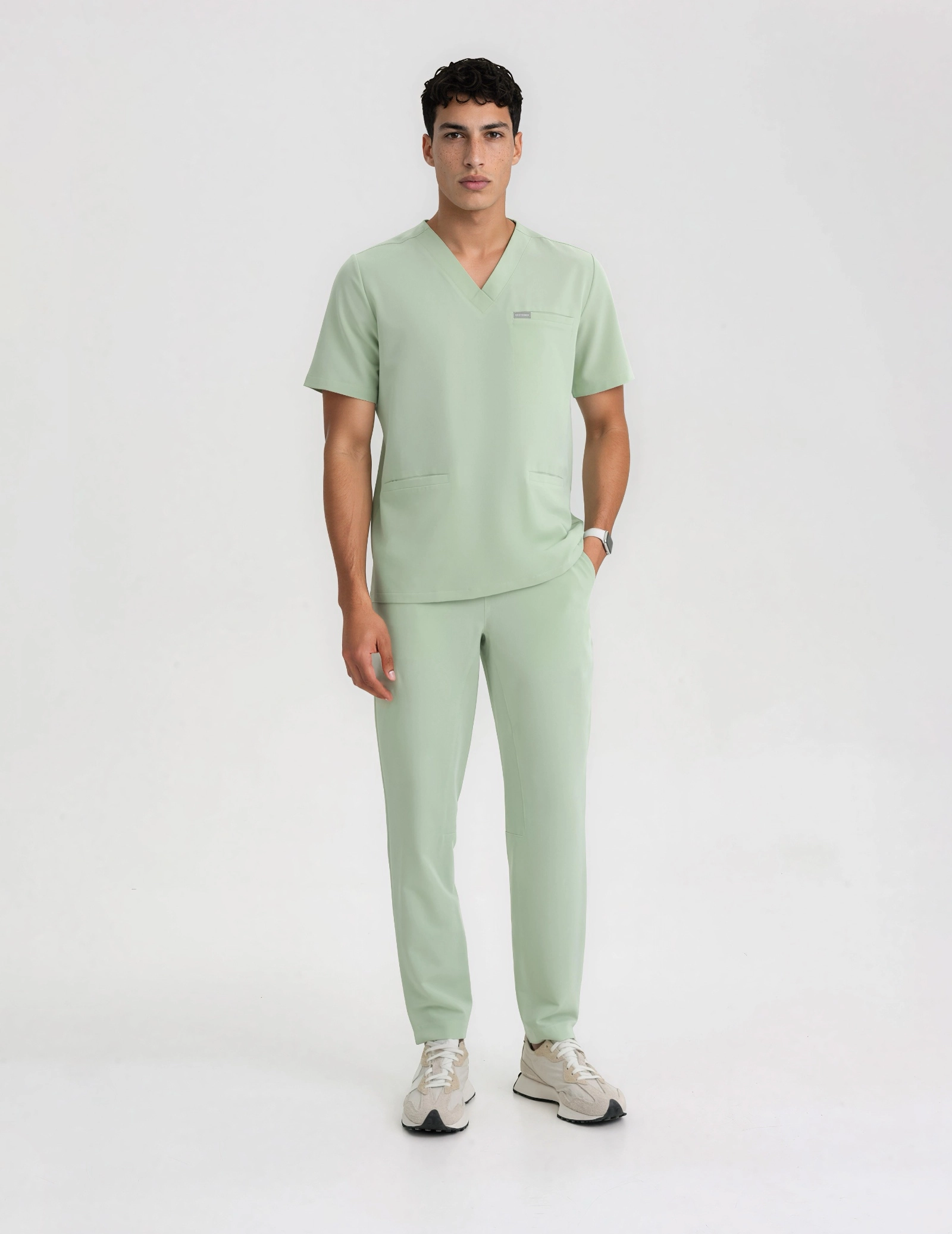Tricou medical Birbal - MATCHA LATTE