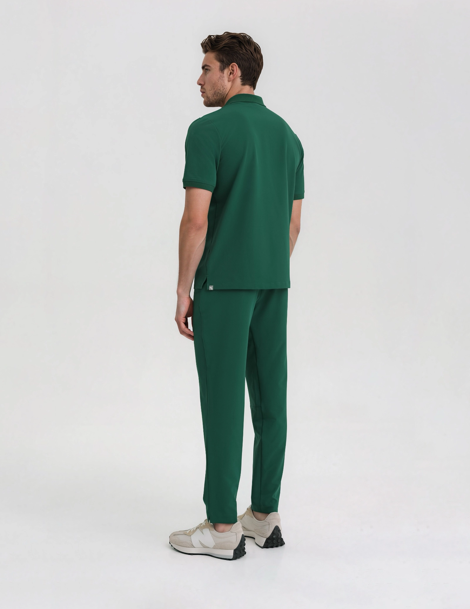 Pantaloni basic pentru bărbați - DEEP GREEN