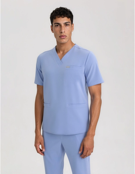 Bluză medicală Birbal - CEIL BLUE