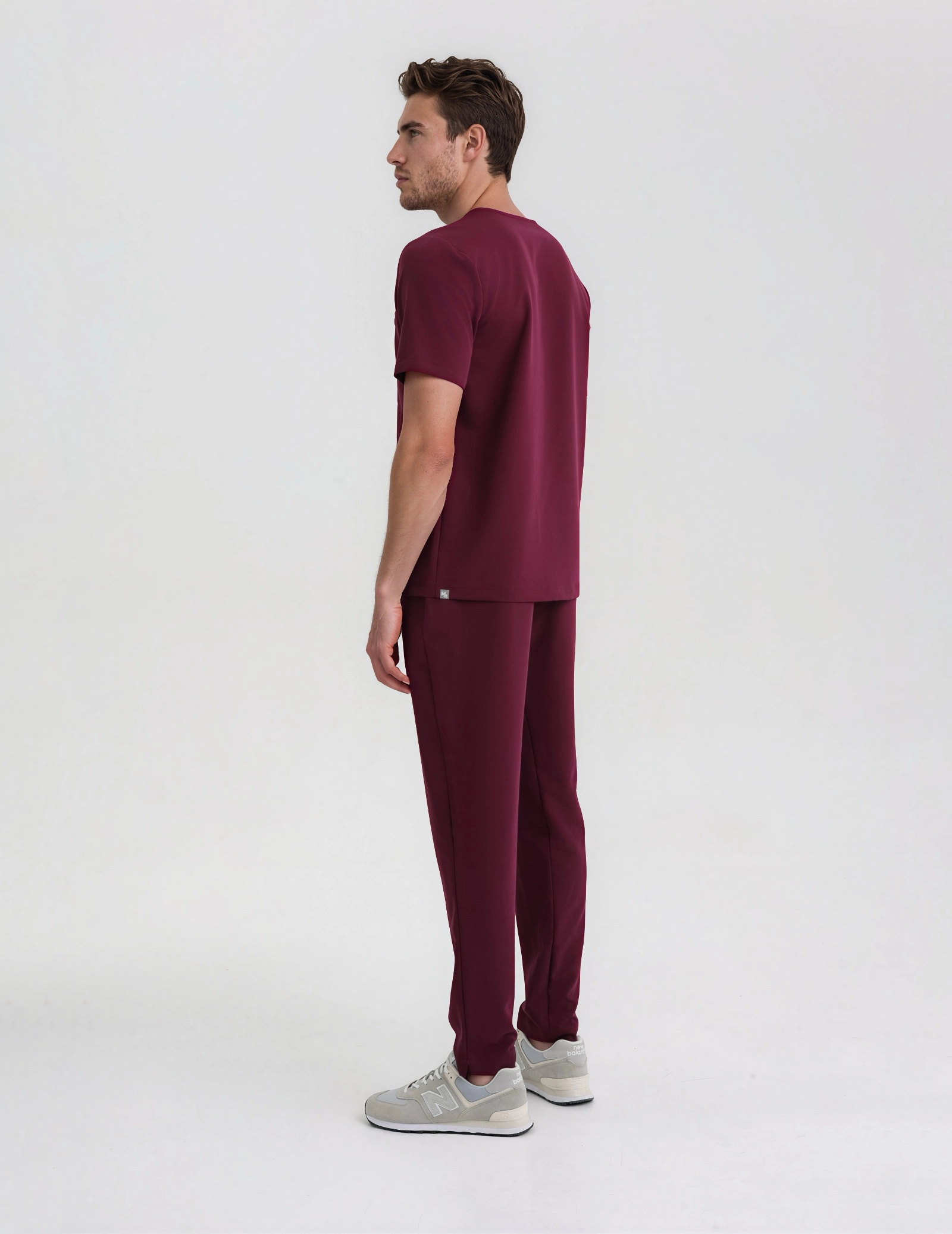 Tricou medical Birbal - BURGUNDY