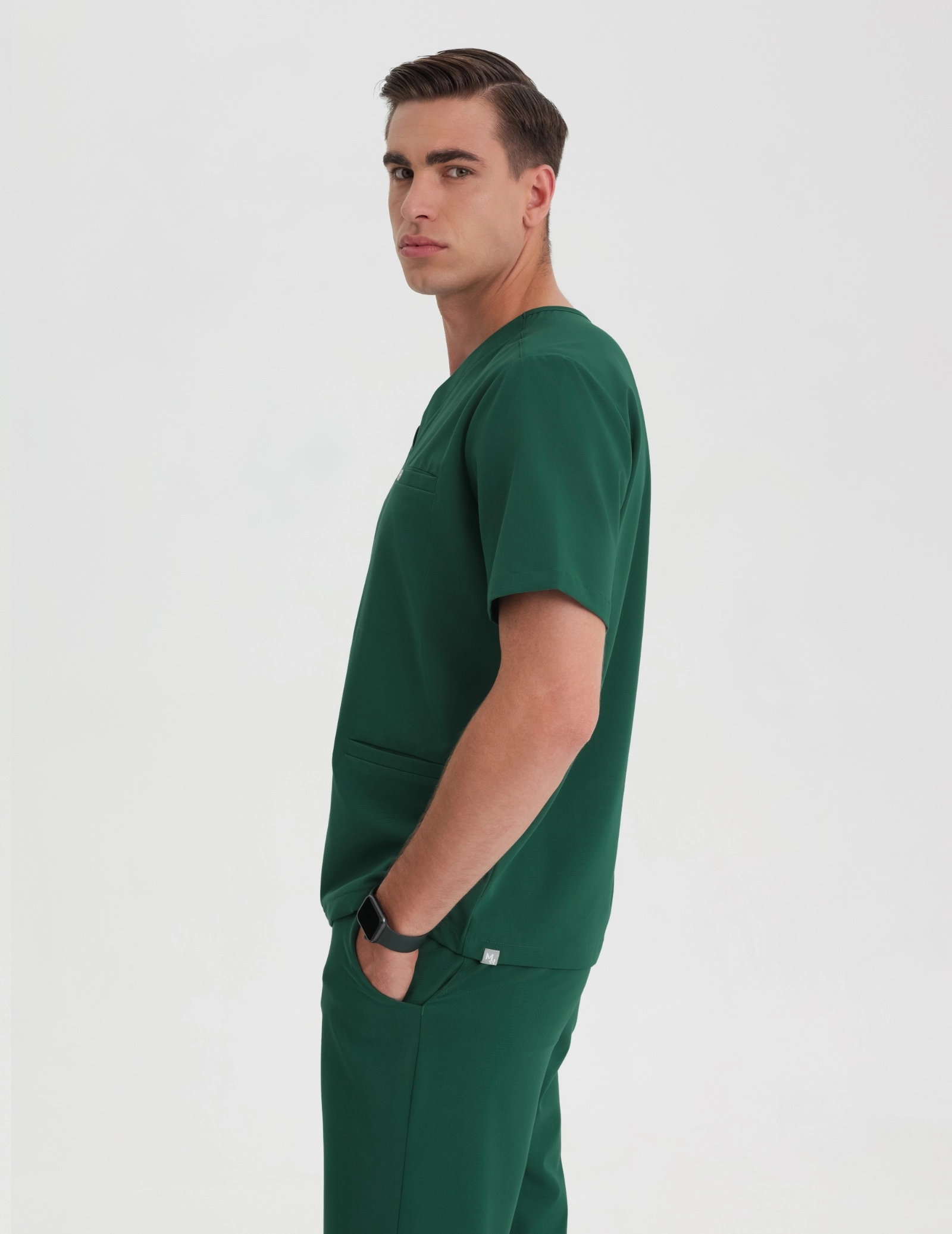 Tricou medical Birbal - VERDE EDEN