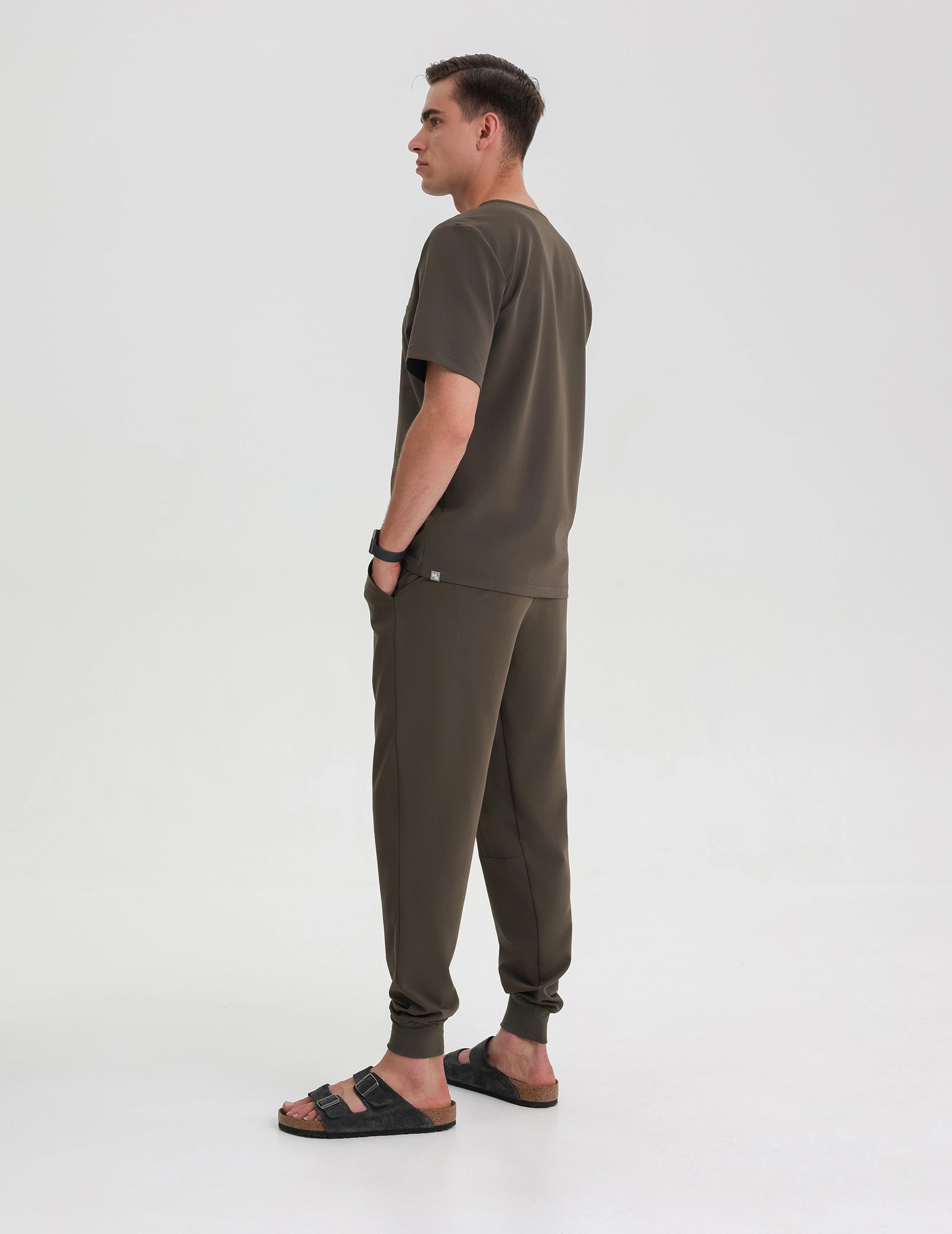 Tricou medical Birbal - OLIVE NIGHT