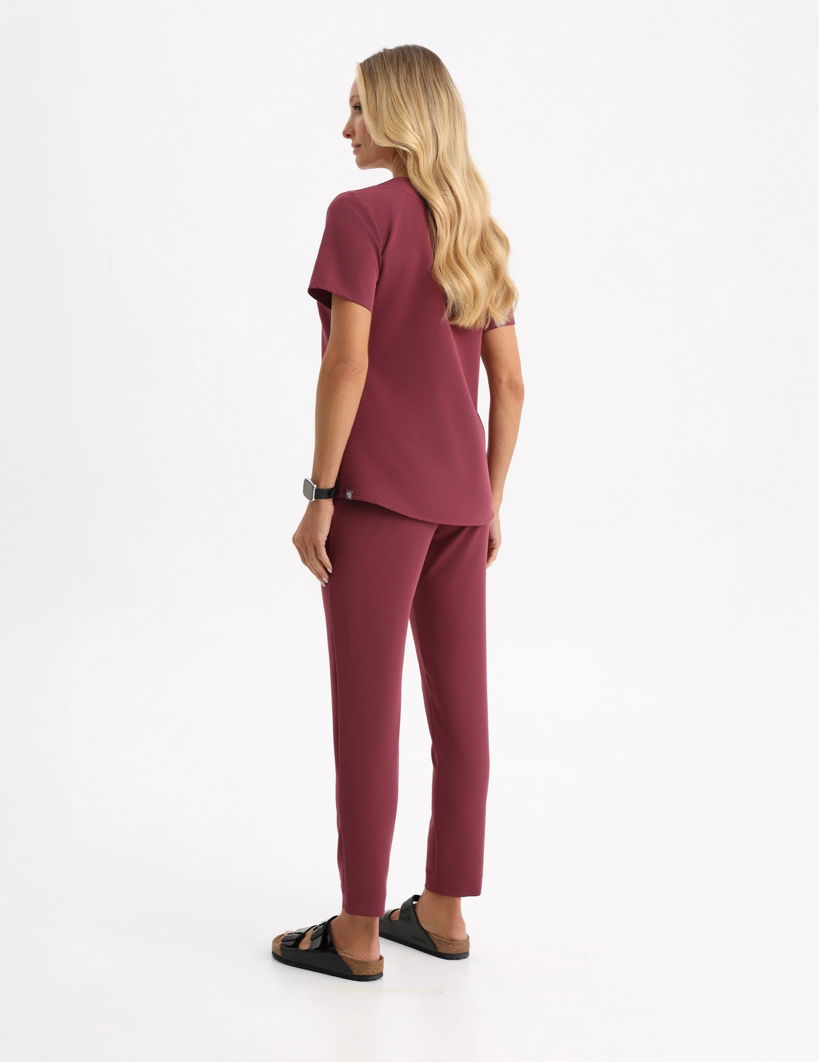 Bluza Medyczna Grace - BURGUNDY