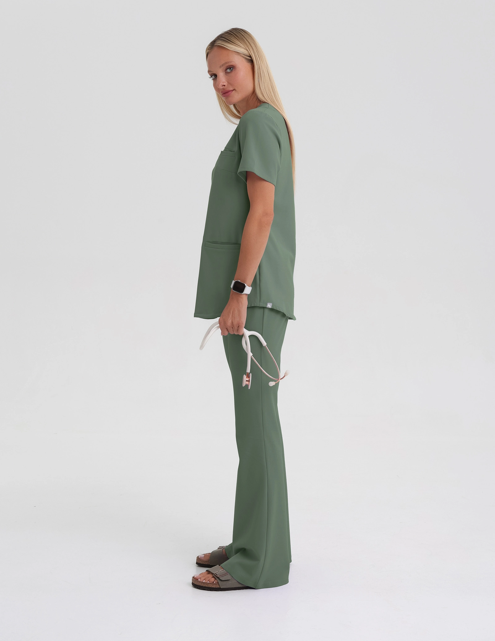 Bluză medicală Grace - KHAKI
