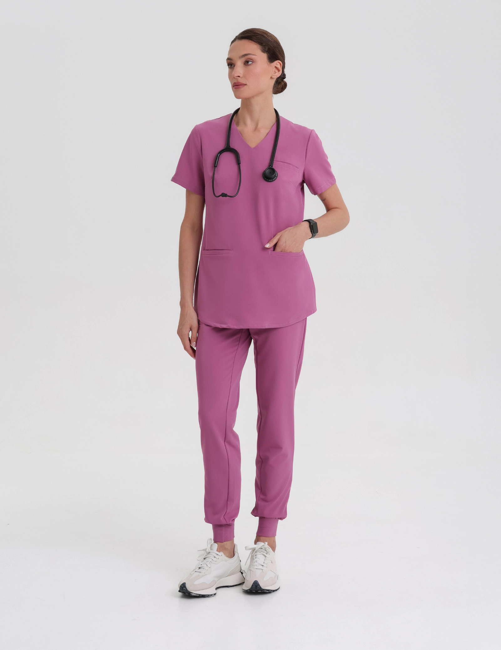 Hanorac medical Grace - BURGUNDY