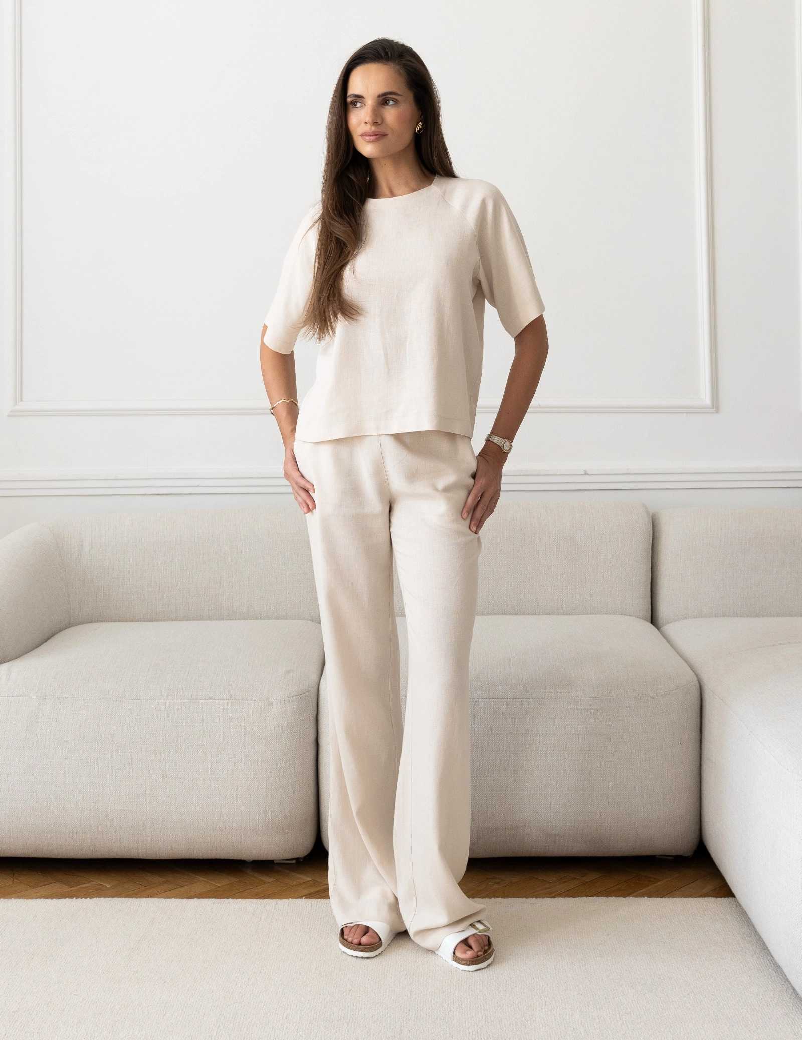 Pantaloni Dama Nore - TUSCAN SAND