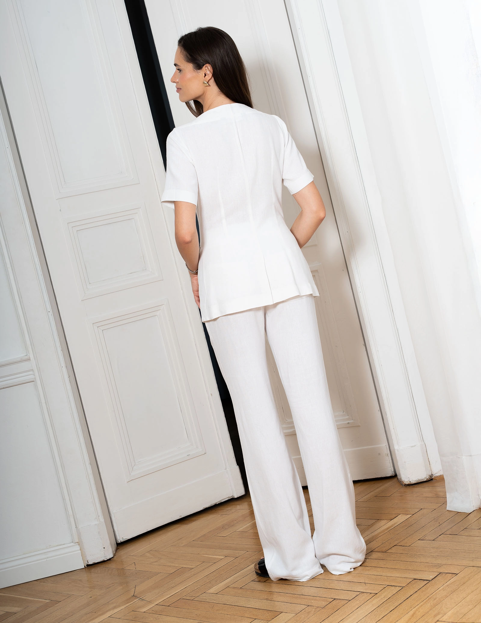 Bluză Dama Sole - SOFT WHITE