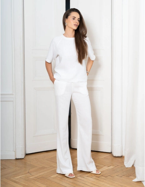 Pantaloni Dama Nore - SOFT WHITE