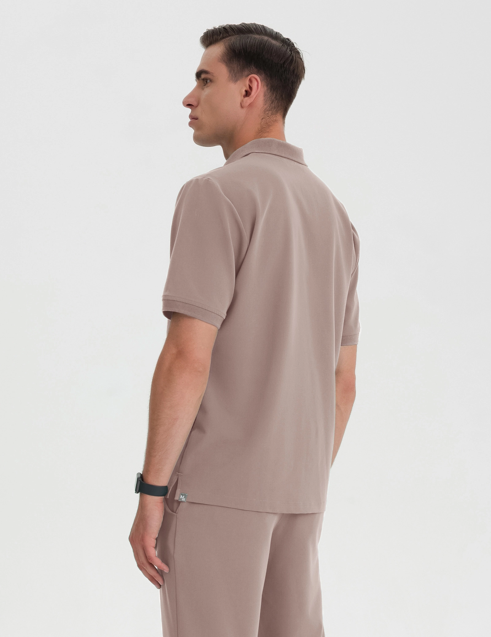 Bluză Medicală Polo Bărbați - BEIGE