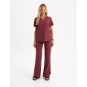 Pantaloni YOGA - MULLED WINE