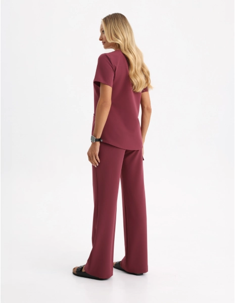 Pantaloni YOGA - MULLED WINE