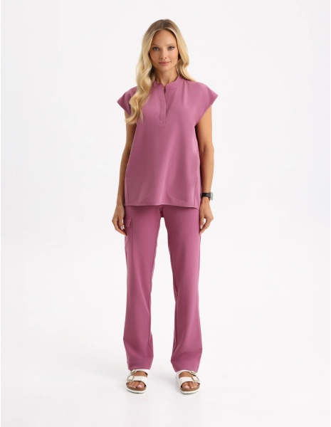 Pantaloni YOGA - BERRY SHAKE