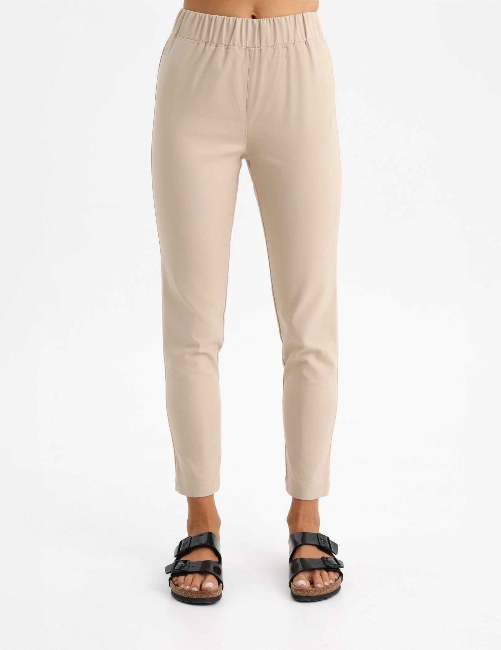 Pantaloni Medicali Dama Slim Fit- Nude