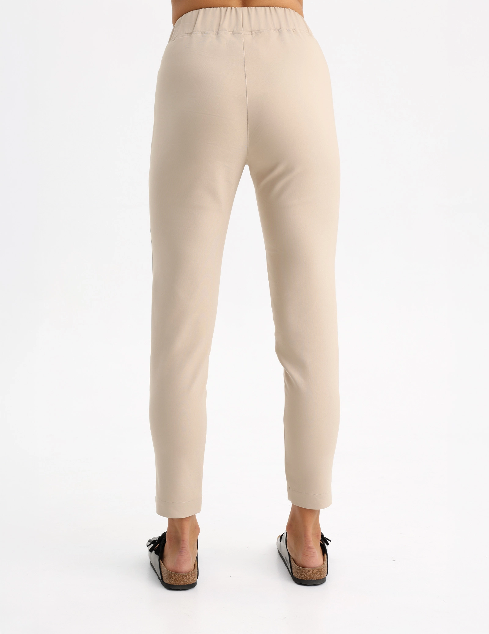 Pantaloni Medicali Dama Slim Fit- Nude