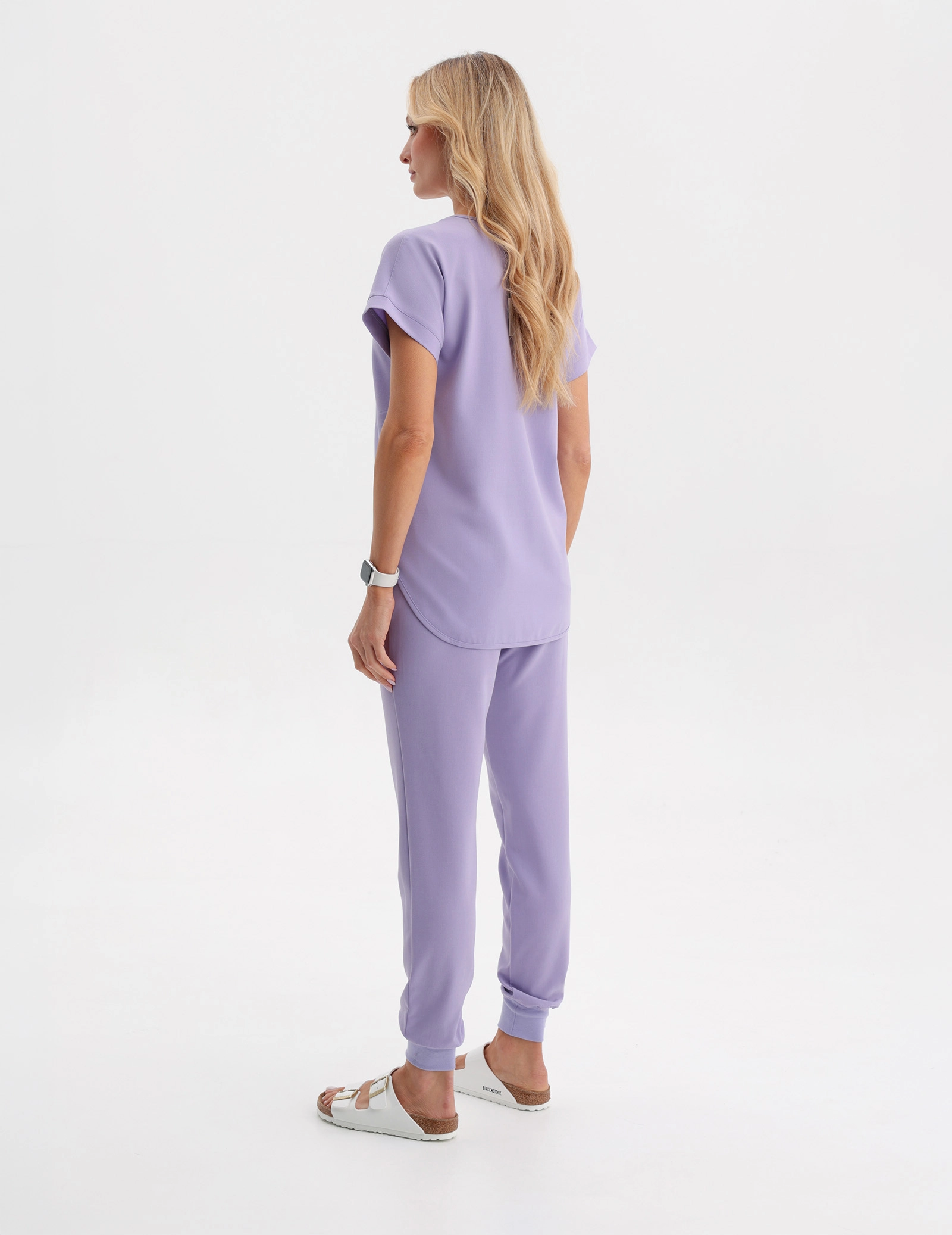 Pantaloni Joggers pentru femei - PURPLE HEATHER