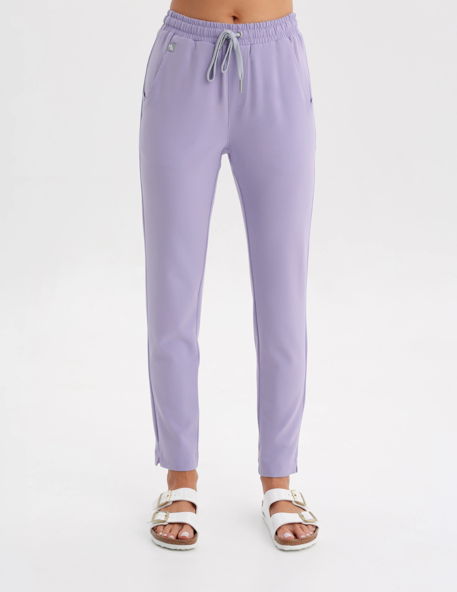 Pantaloni pentru femei Basic - PURPLE HEATHER