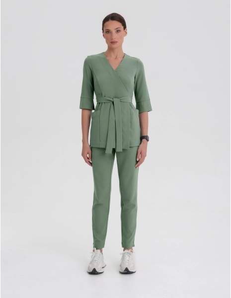 Pantaloni pentru femei Basic - KHAKI