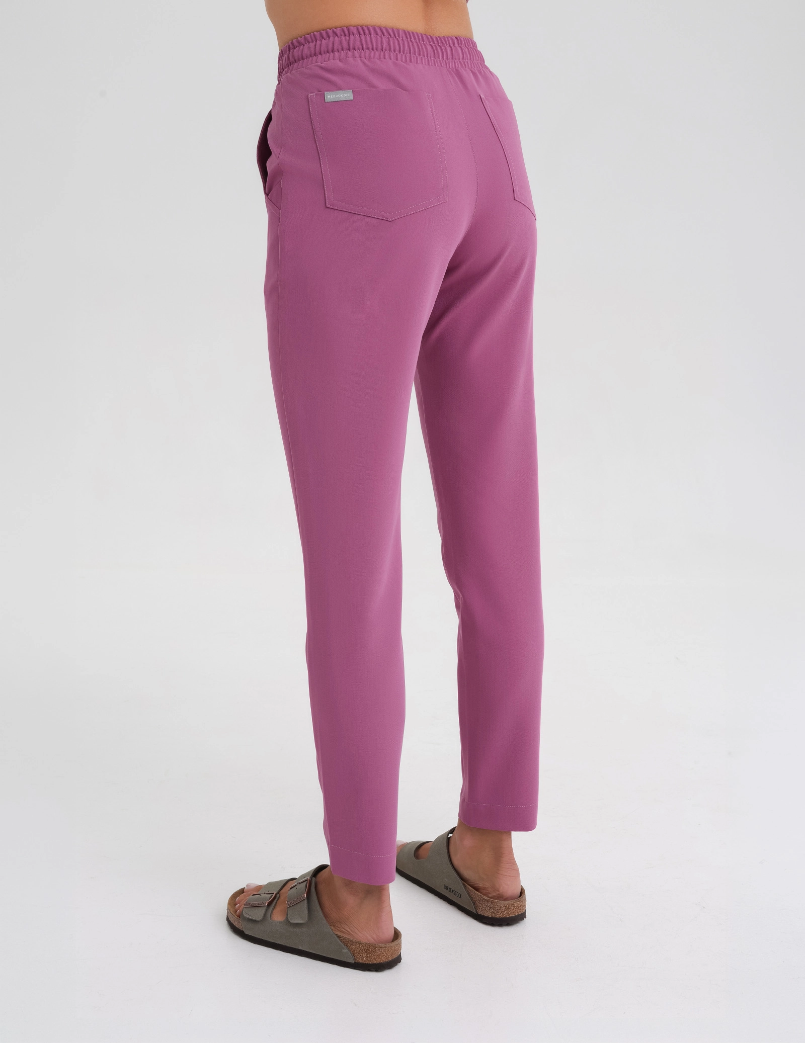 Pantaloni pentru femei Basic - BURGUNDY