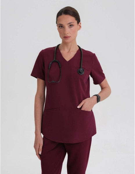 Hanorac medical Grace - BURGUNDY