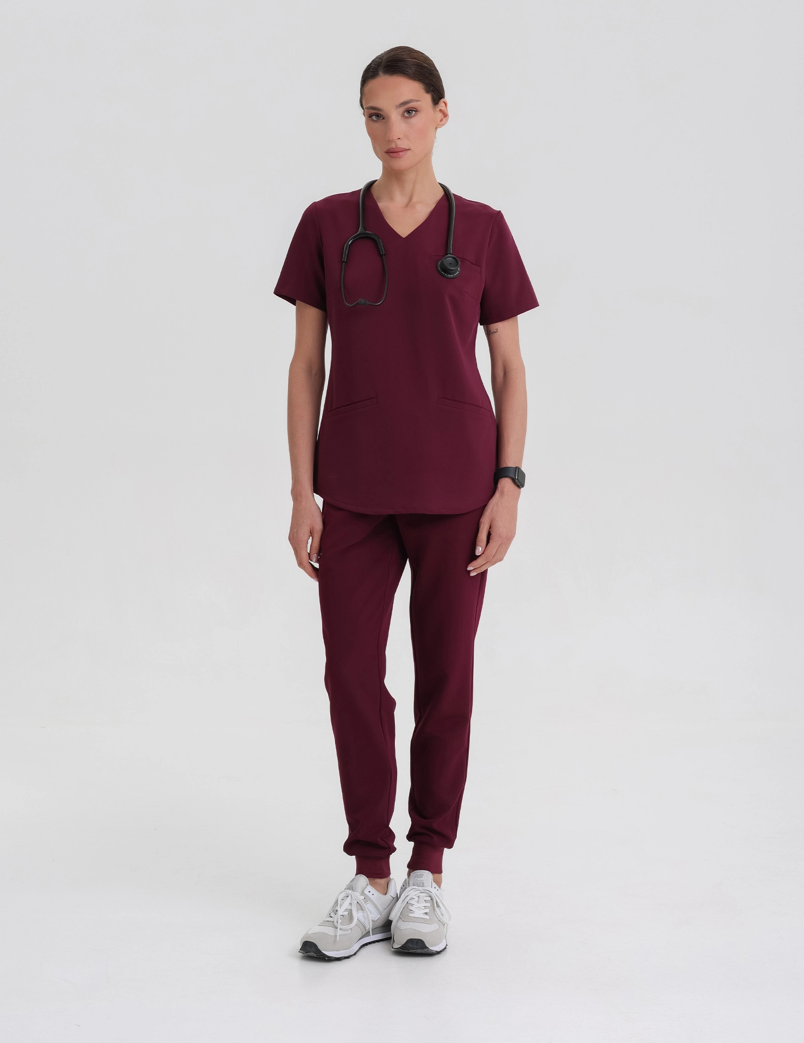 Hanorac medical Grace - BURGUNDY