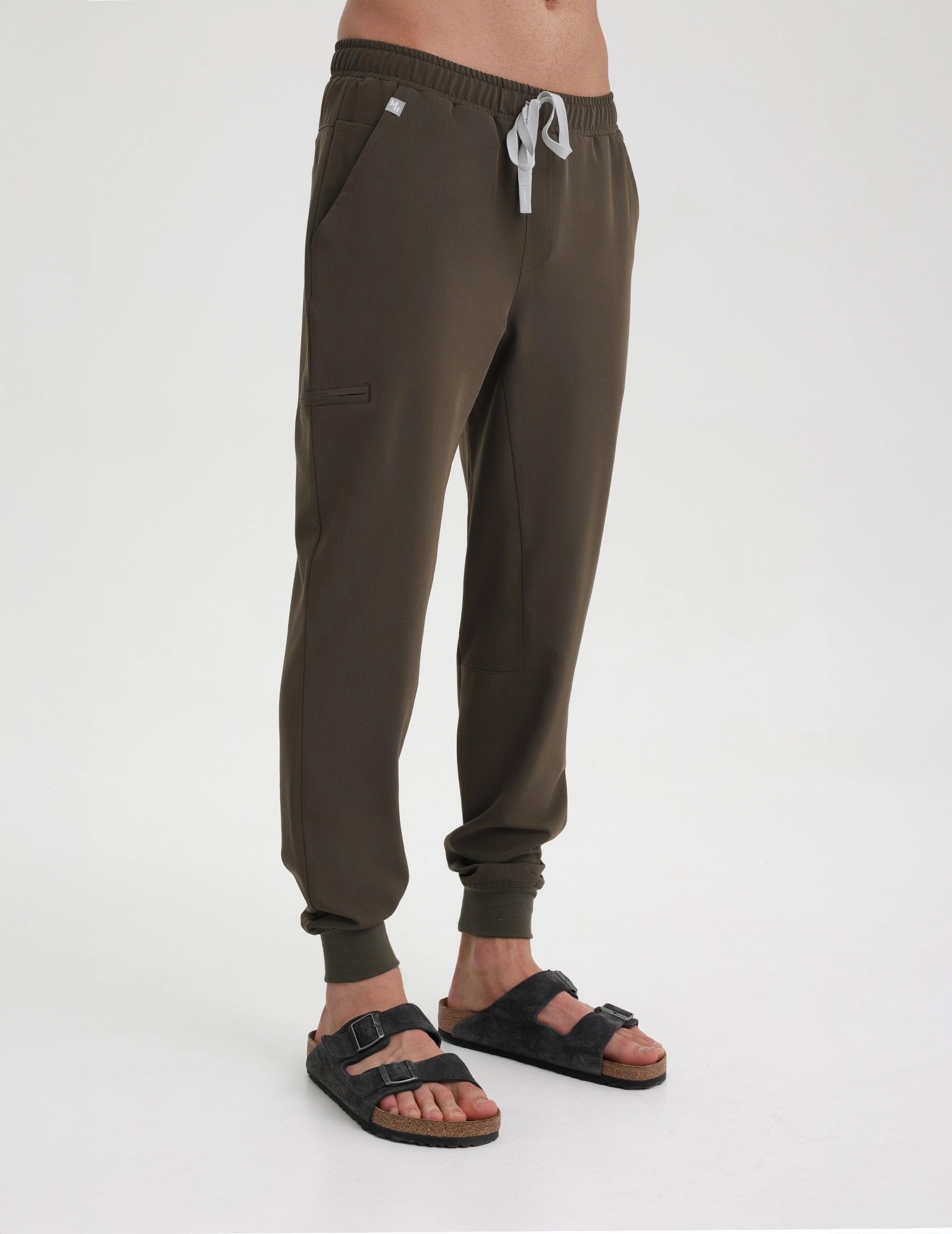Pantaloni Joggers pentru bărbați - OLIVE NIGHT
