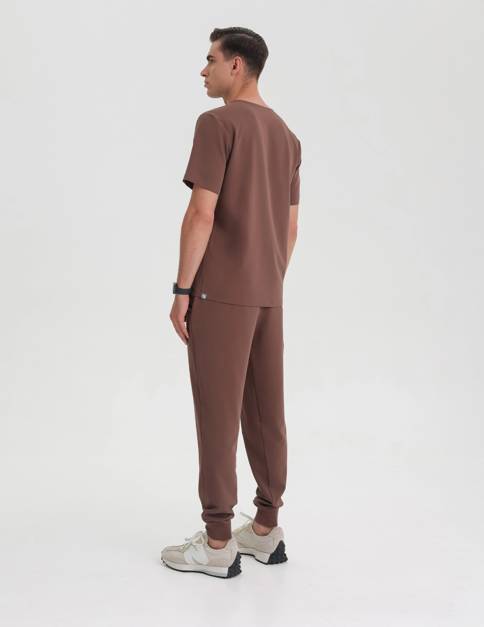Joggers pentru bărbați - MILKY BROWN
