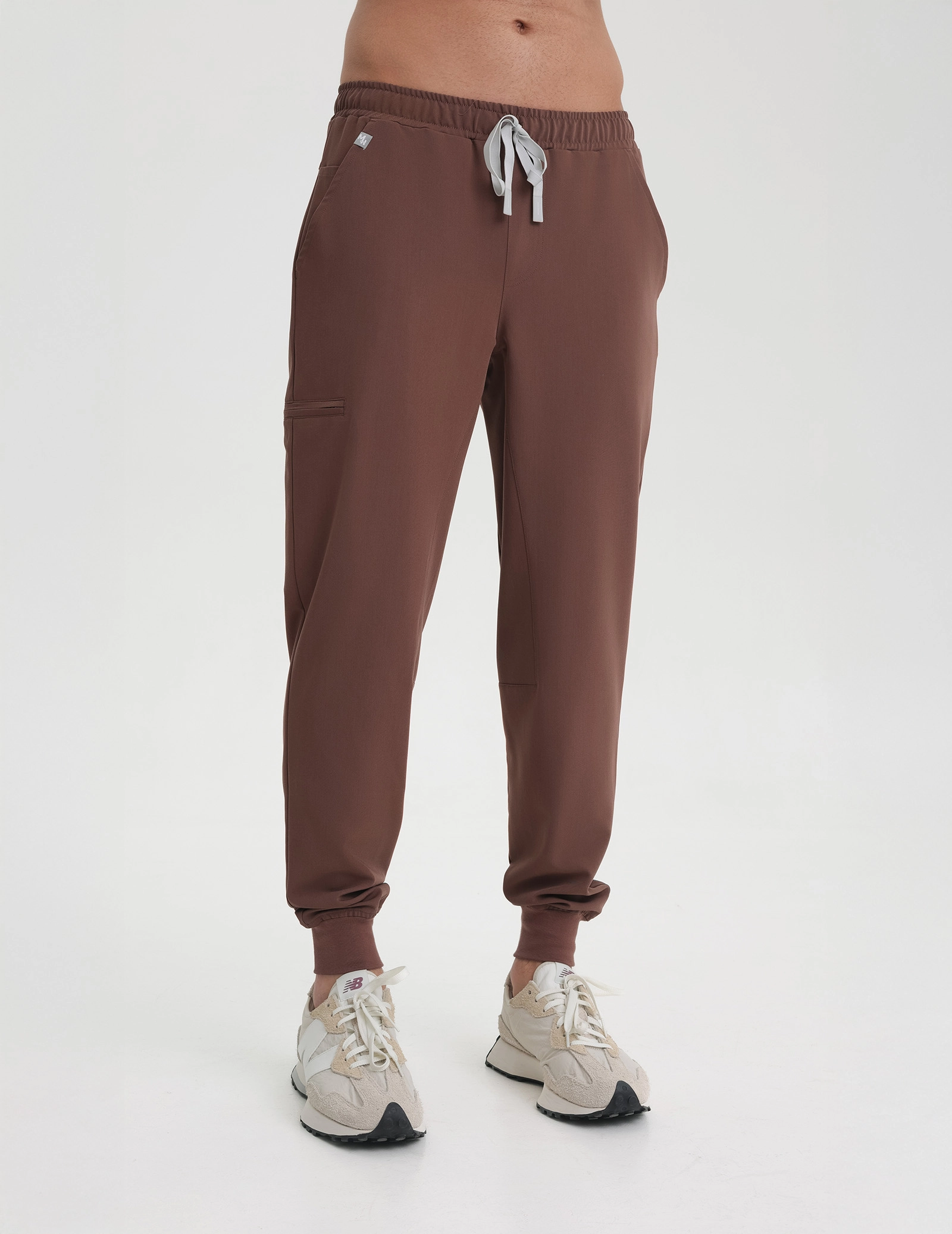 Joggers pentru bărbați - MILKY BROWN
