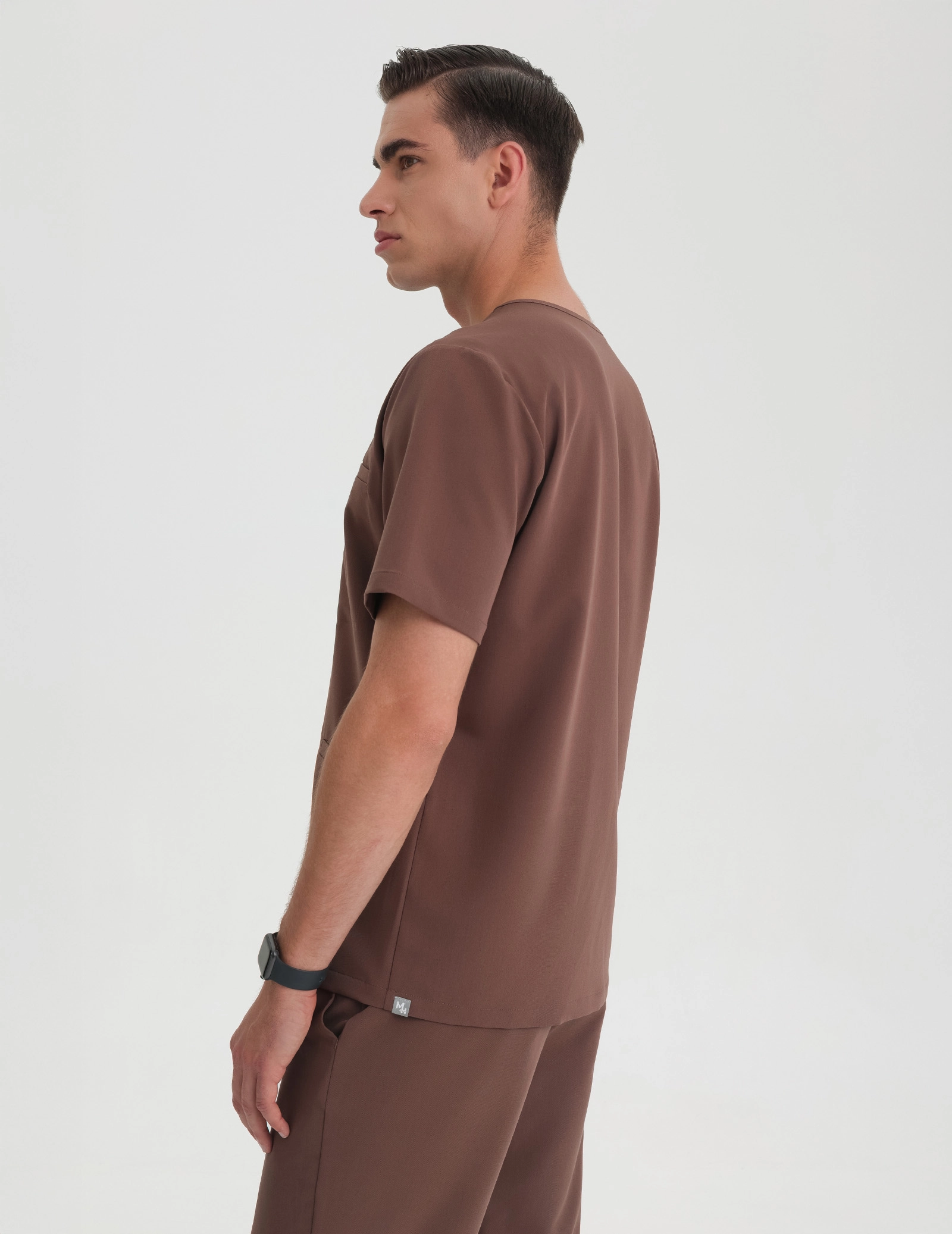 Bluză medicală Birbal - MILKY BROWN