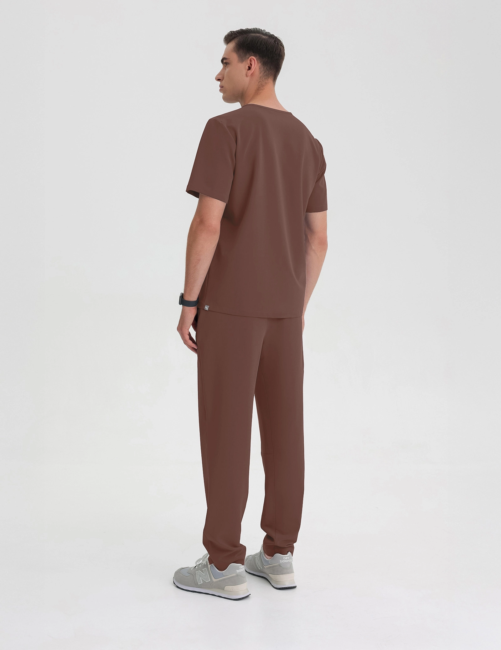 Pantaloni Basic pentru bărbați - MILKY BROWN