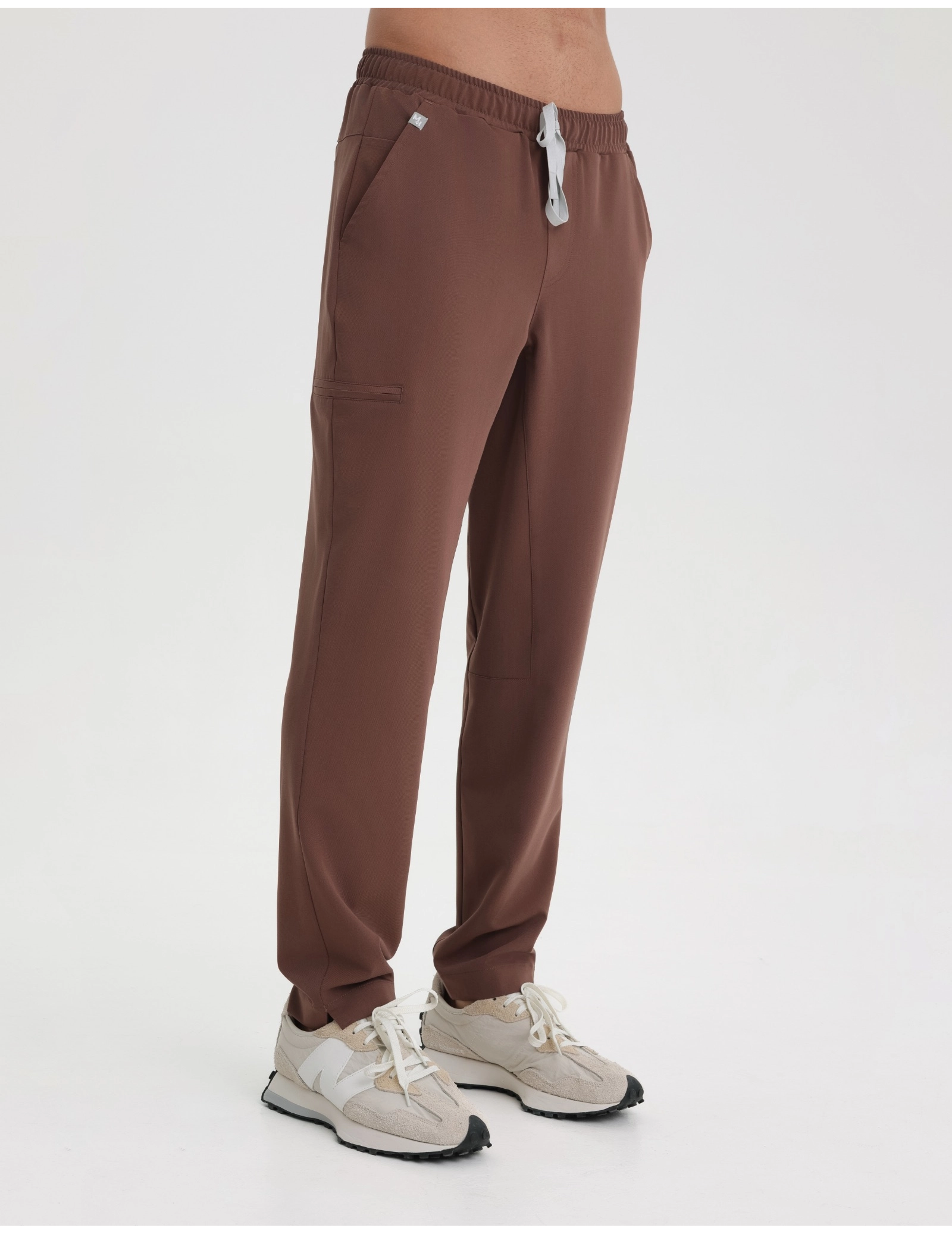 Pantaloni Basic pentru bărbați - MILKY BROWN