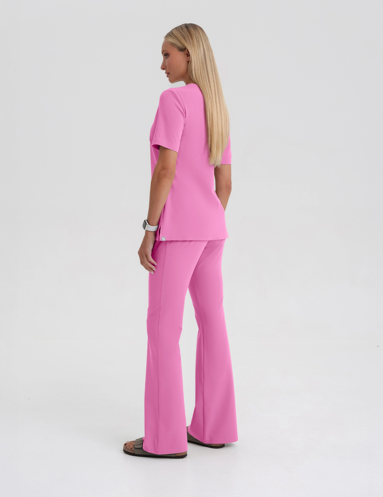 Bluză Medicală Casy - HOT PINK