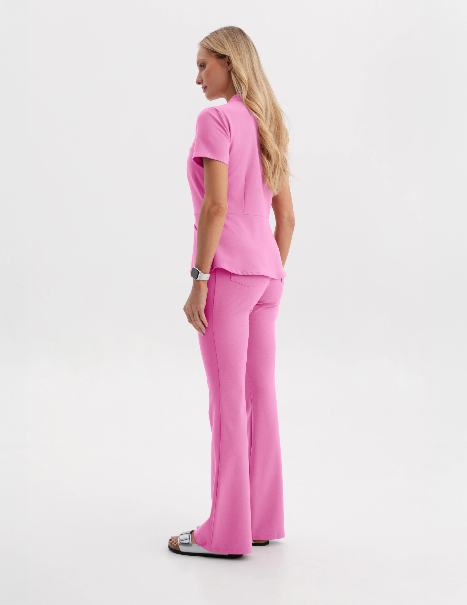 Bluză Medicală Kori - HOT PINK